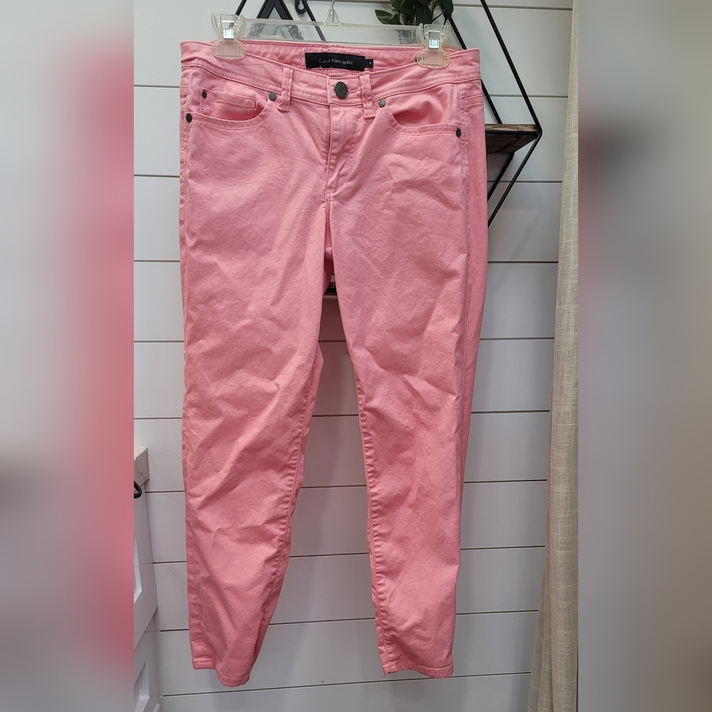 NWOT Calvin Klein Skinny cropped pants jeans